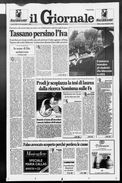 Il giornale : quotidiano del mattino